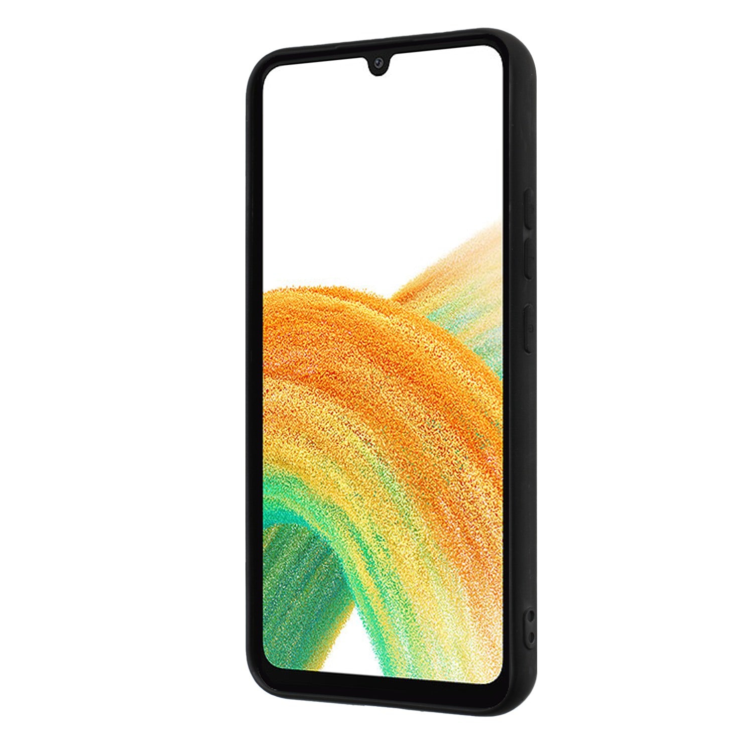 TPU Phone Case for Samsung Galaxy S23 FE Ring Holder Kickstand Anti-Scratch Matte Phone Back Cover