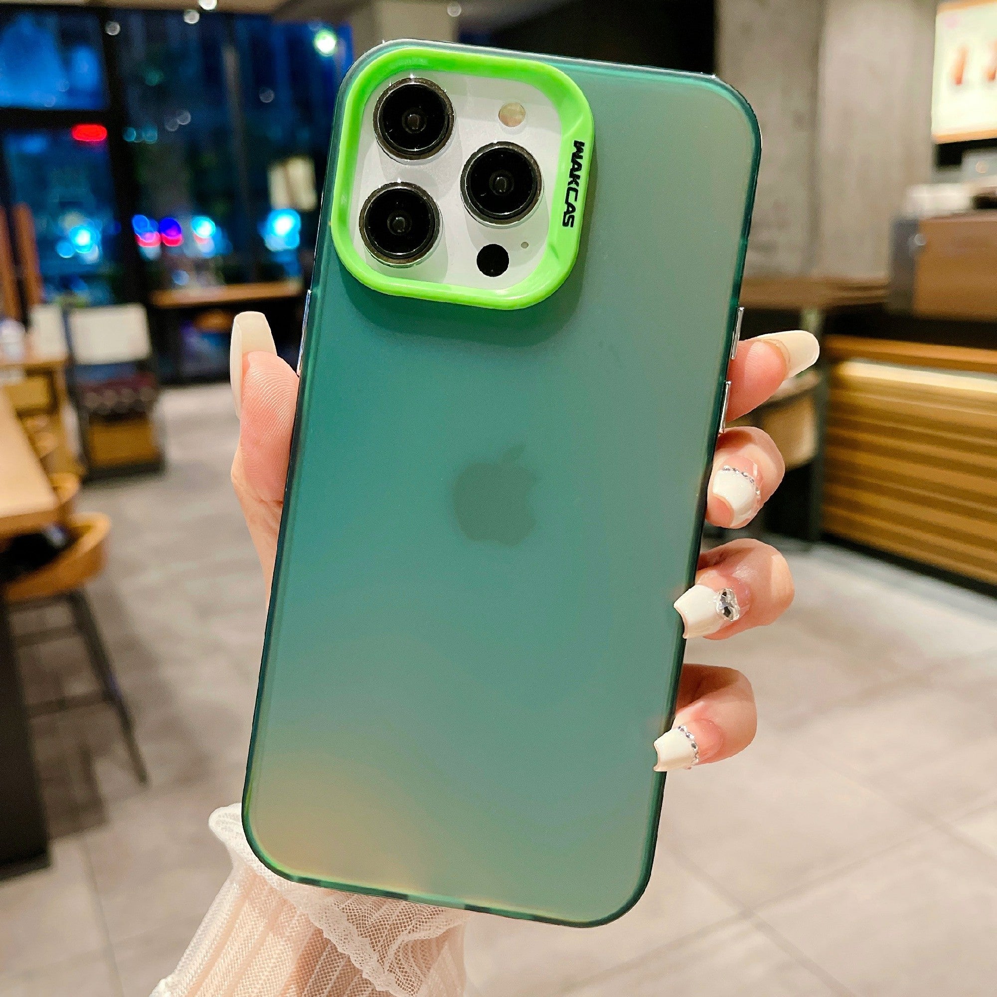 Gradient Color Phone Case for iPhone 13 Pro 6.1 inch Shockproof Anti-Drop Acrylic TPU Cover