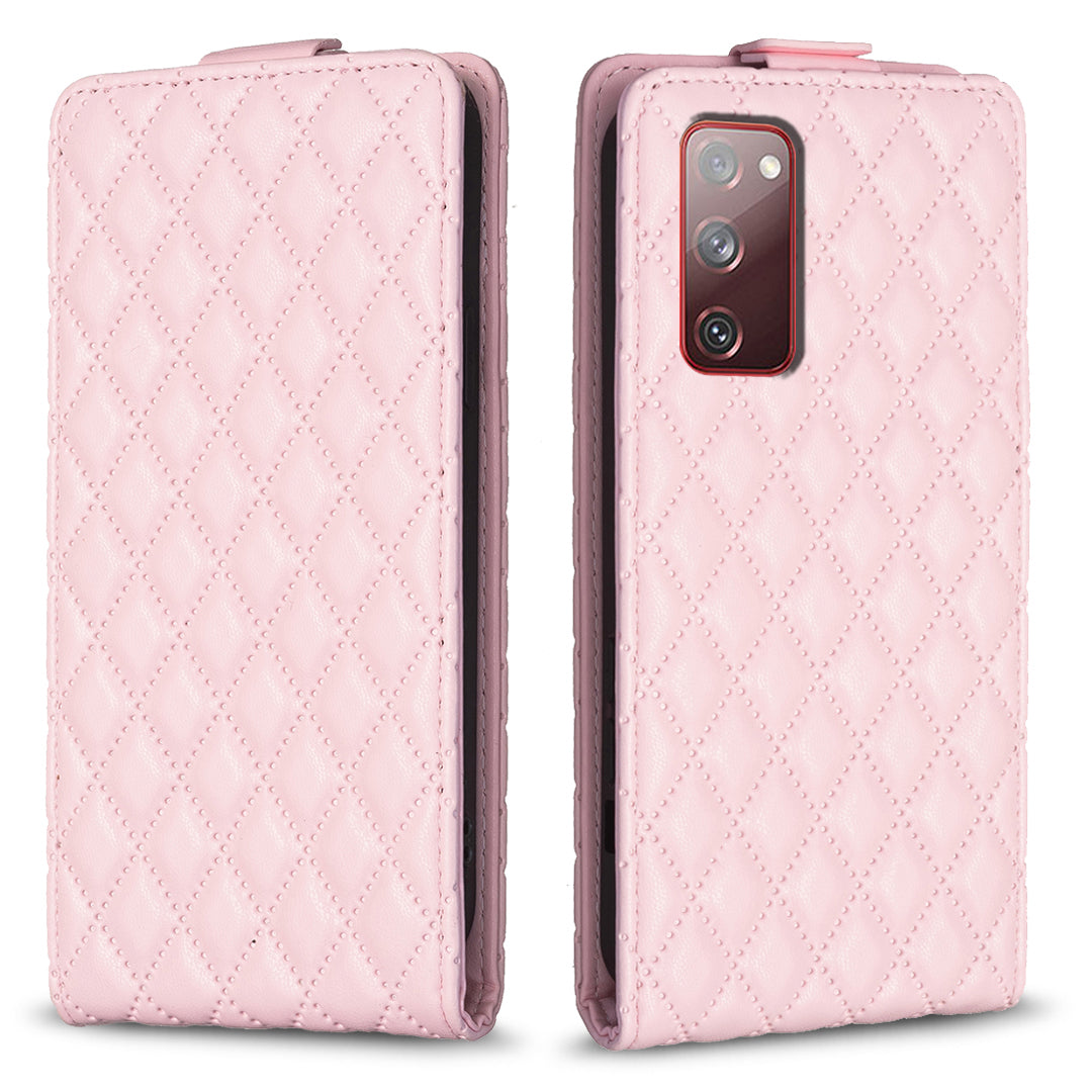 BF30 For Samsung Galaxy S20 FE FE 5G FE 2022 S20 Lite Stand Leather Cover Card Holder Imprinted Vertical Flip Phone Case