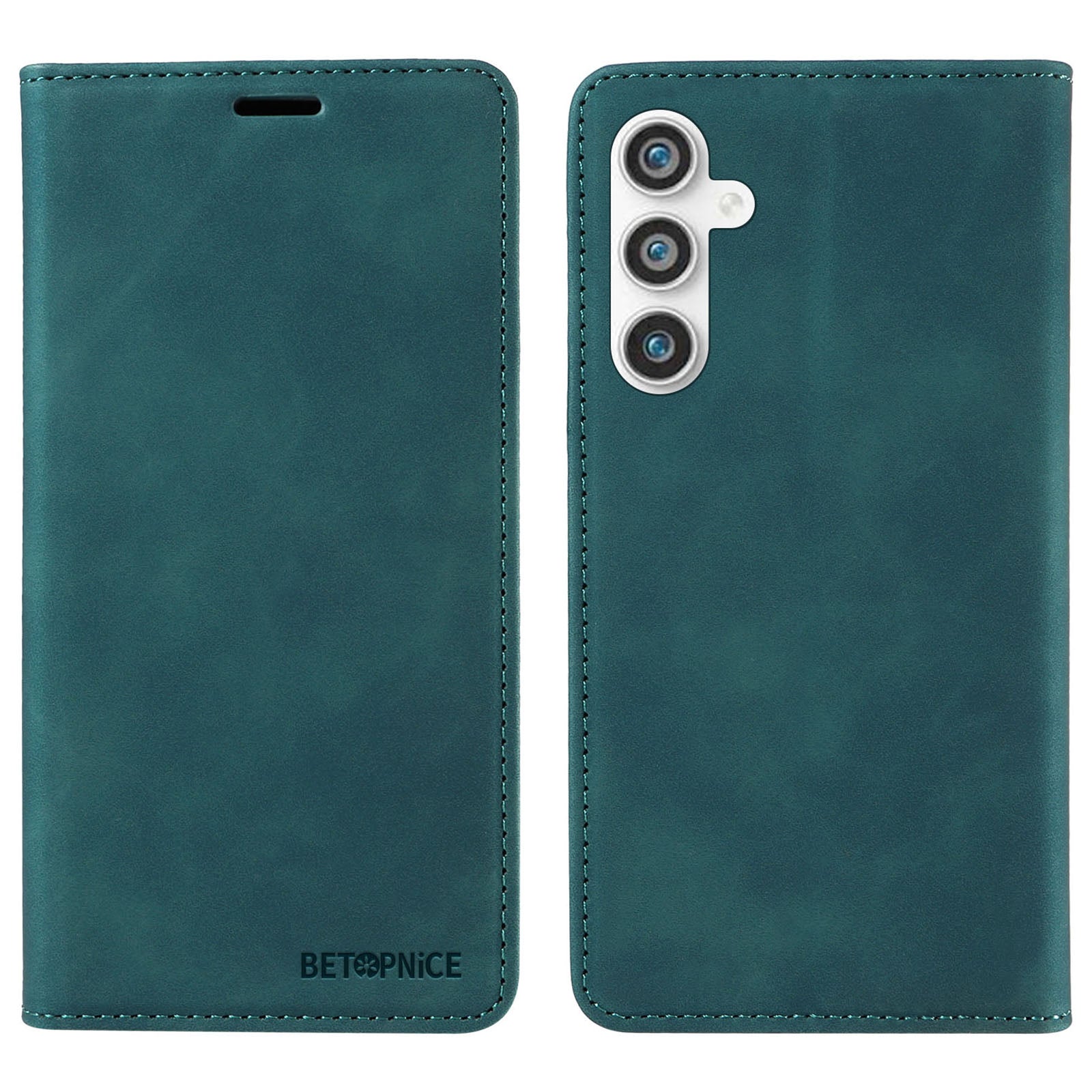 BETOPNICE 003 Stand Phone Case For Samsung Galaxy S23 FE PU Leather Flip Cover RFID Blocking Wallet