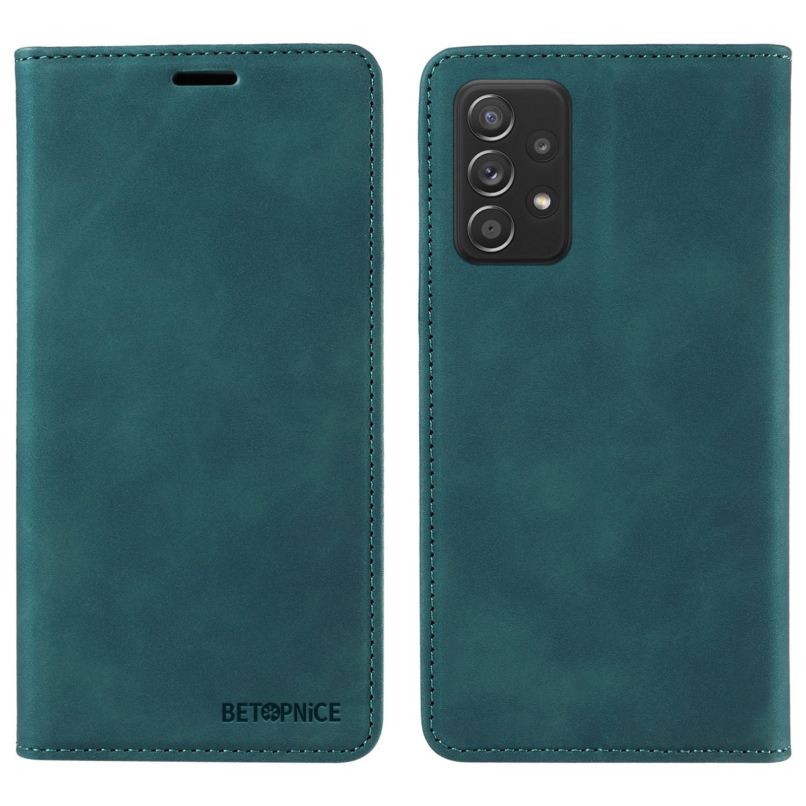 BETOPNICE 003 For Samsung Galaxy A52 4G A52s 5G A52 5G RFID Blocking Flip Cover Wallet PU Leather Stand Phone Case Shell