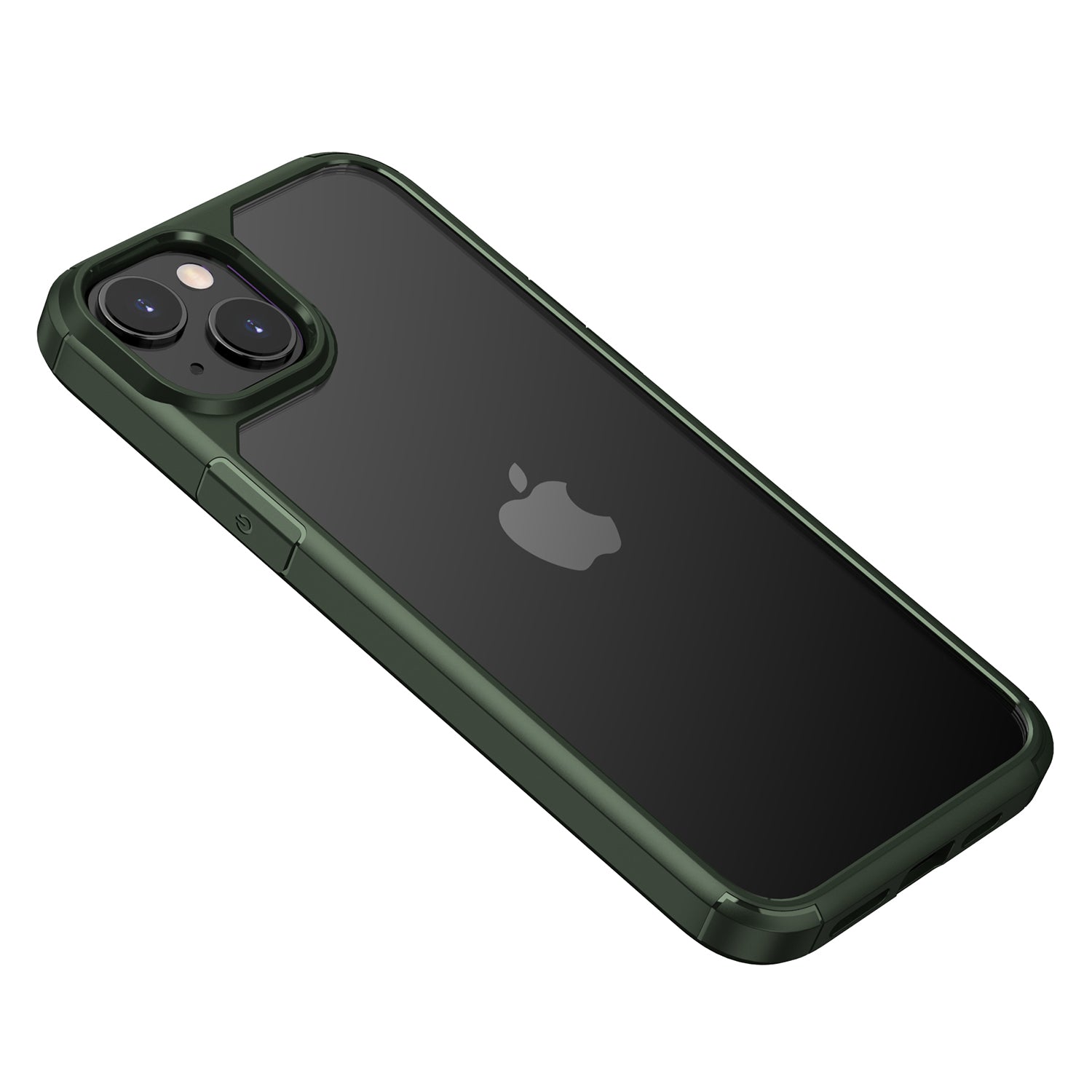 Defense Armor Series til iPhone 13/14 Stødsikkert cover TPU PC Clear Phone Case