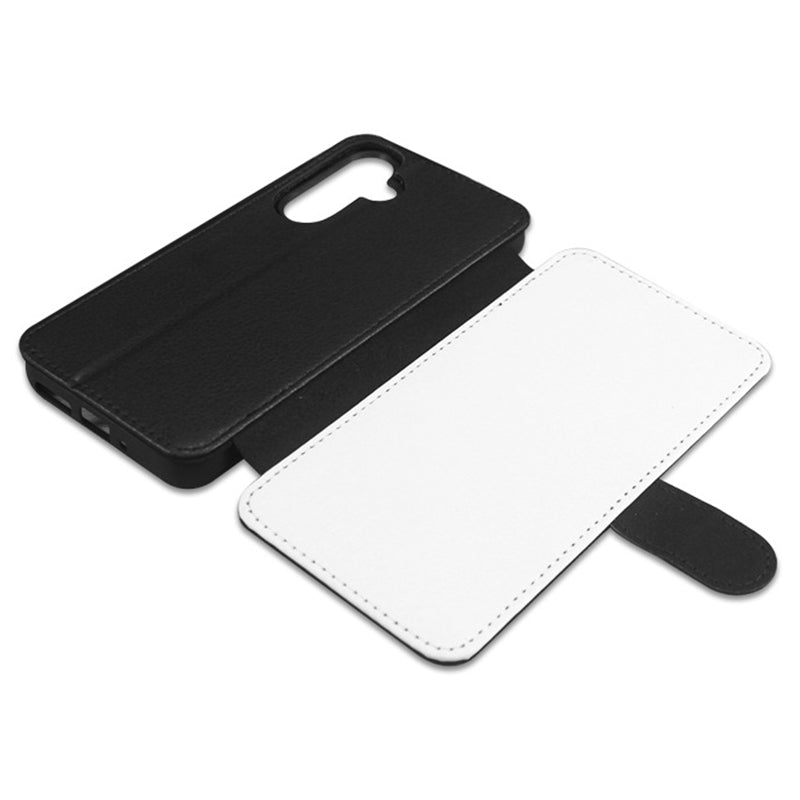 For Samsung Galaxy A34 5G PU Leather Card Slots Stand Cover Sublimation Blanks Heat Transfer Printing Phone Case