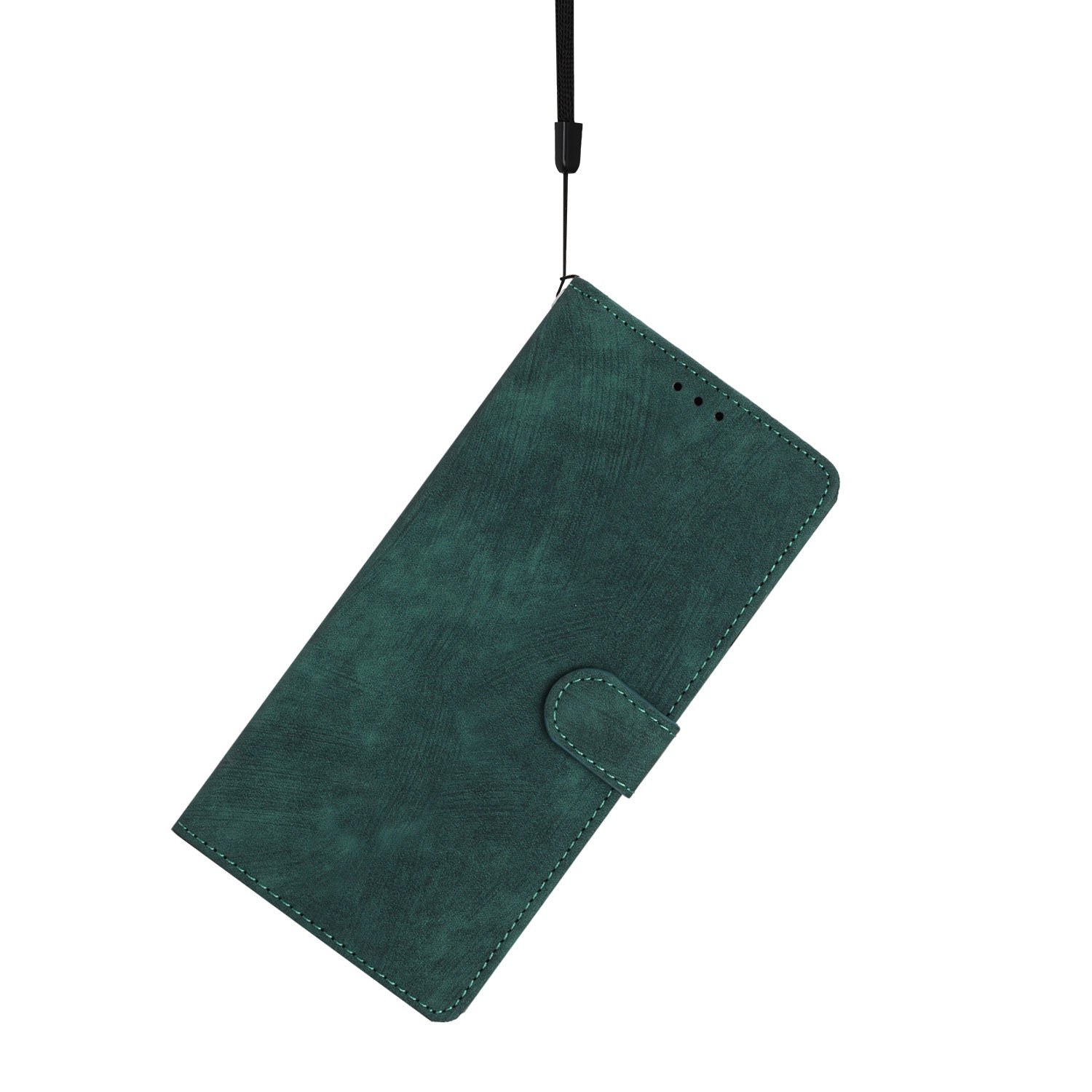 For Samsung Galaxy S23 FE Anti-Scratch Phone Shell PU Leather Wallet Case Stand Skin-touch Phone Cover