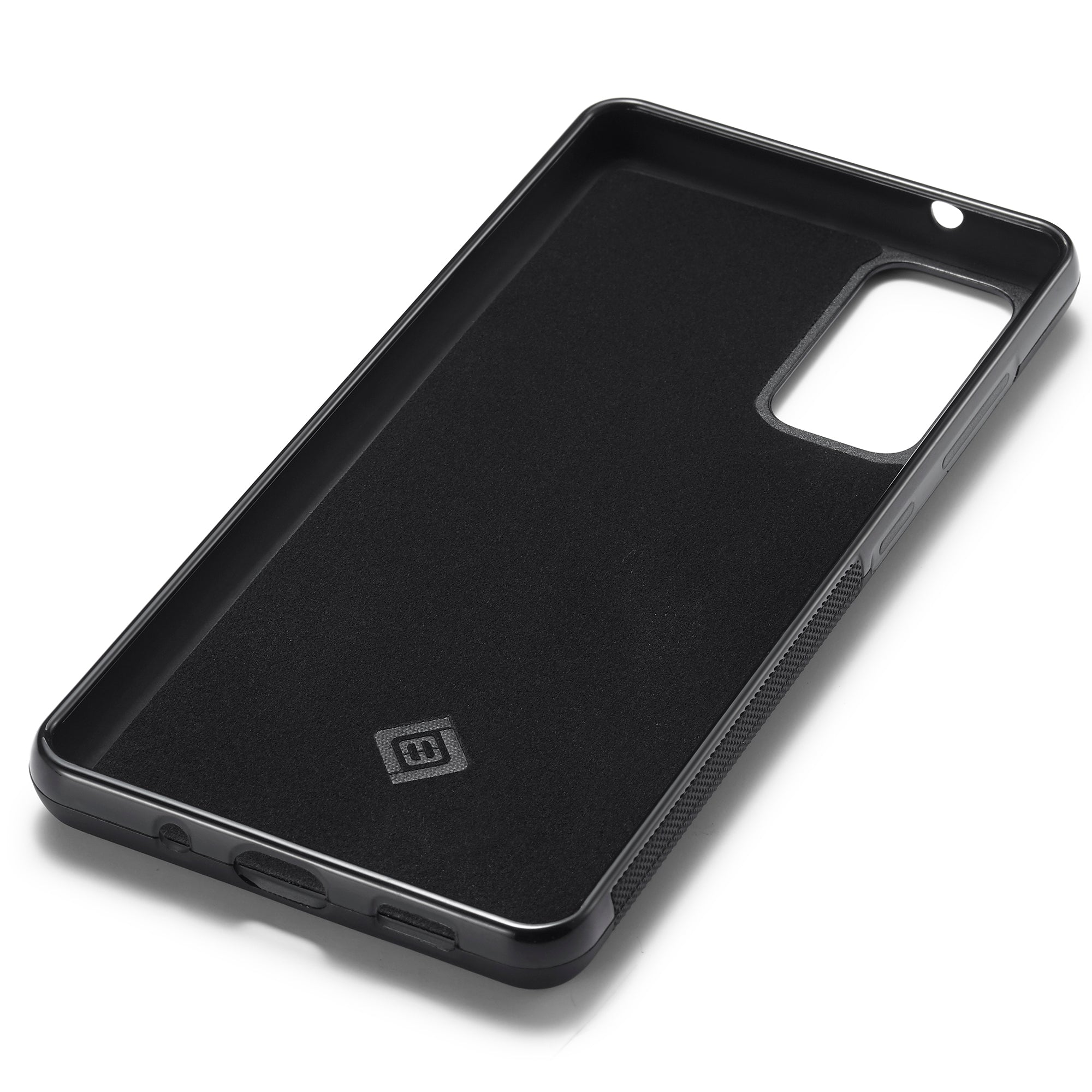 LC.IMEEKE For Samsung Galaxy Note20 / Note20 5G Phone Case Carbon Fiber Leather Coated TPU + EVA Cover