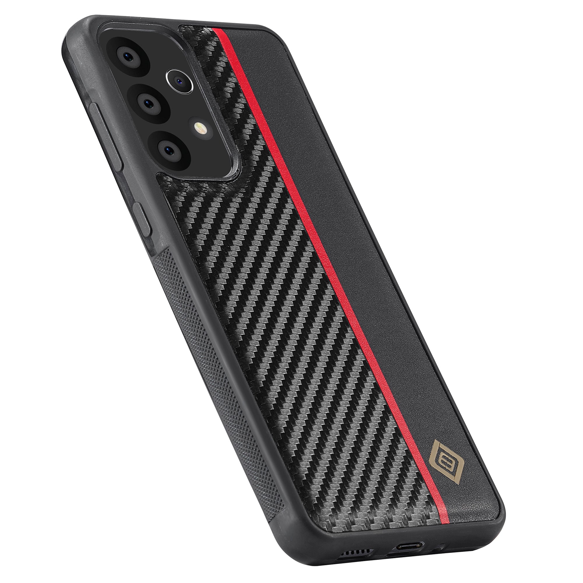 LC.IMEEKE Pro Samsung Galaxy A23 4G / A23 5G (globální verze) / M23 5G / F23 5G kryt telefonu kůže+TPU+EVA pouzdro