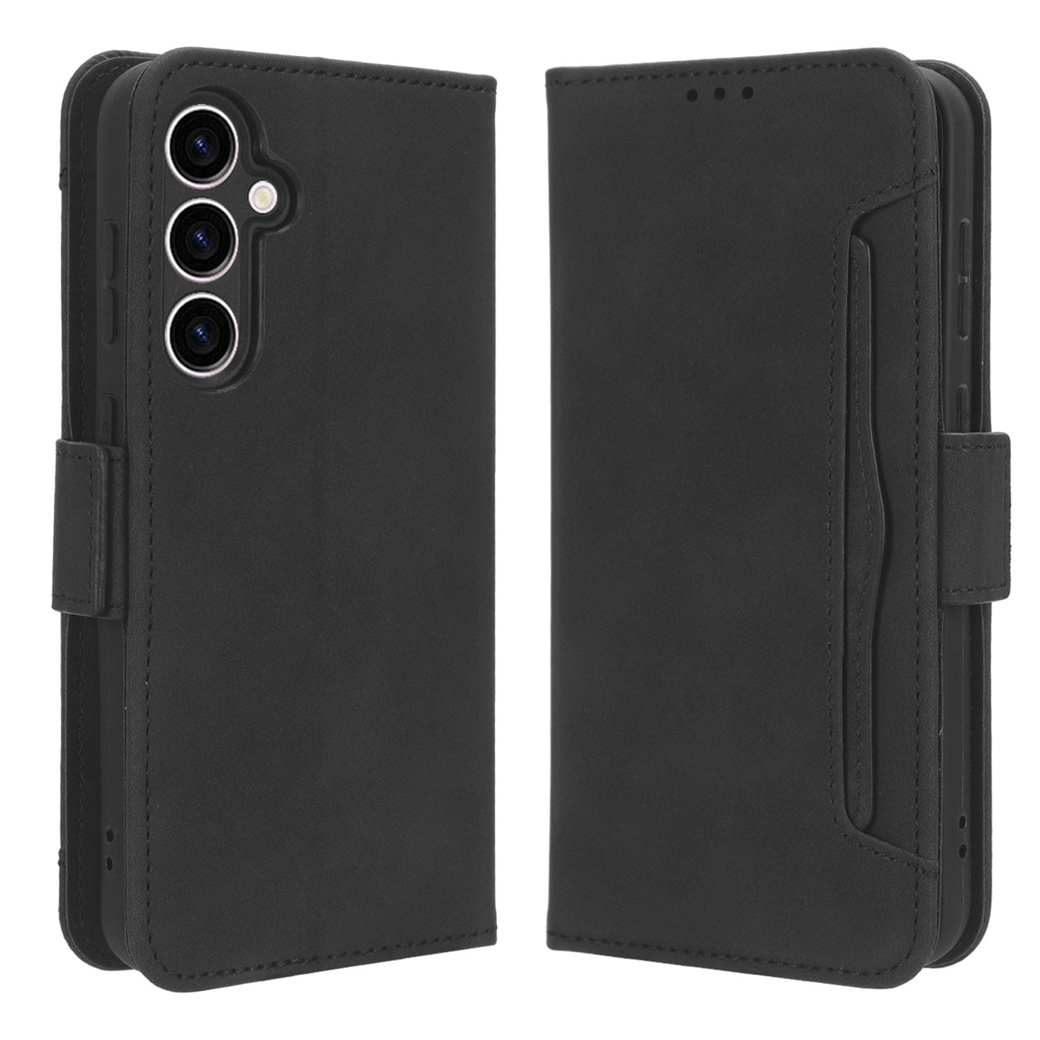 Phone Case with Multiple Card Slots for Samsung Galaxy S23 FE Stand Wallet Leather Cover