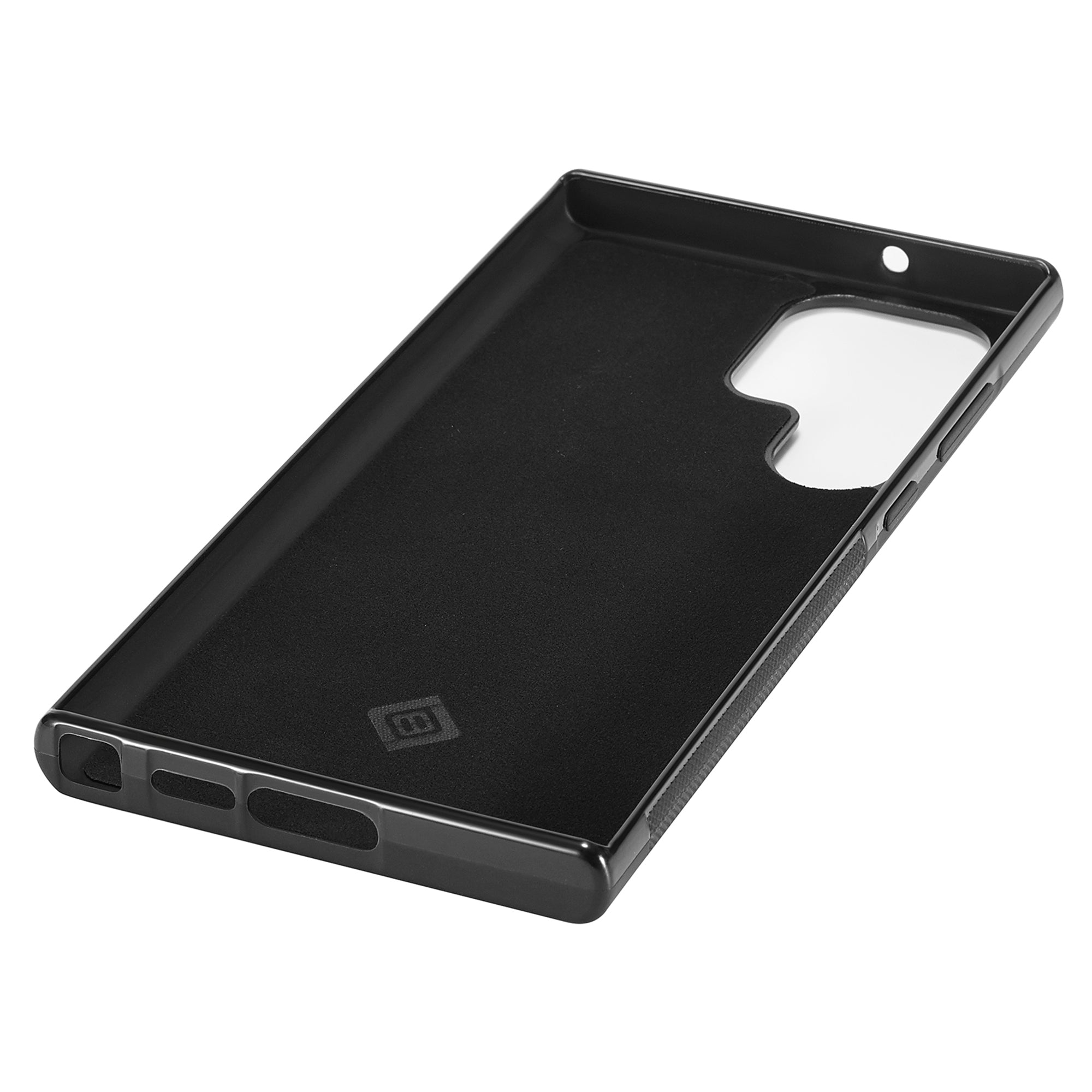 LC.IMEEKE Phone Shell For Samsung Galaxy S23 Ultra Carbon Fiber Texture Case PU Leather+TPU+EVA Phone Cover