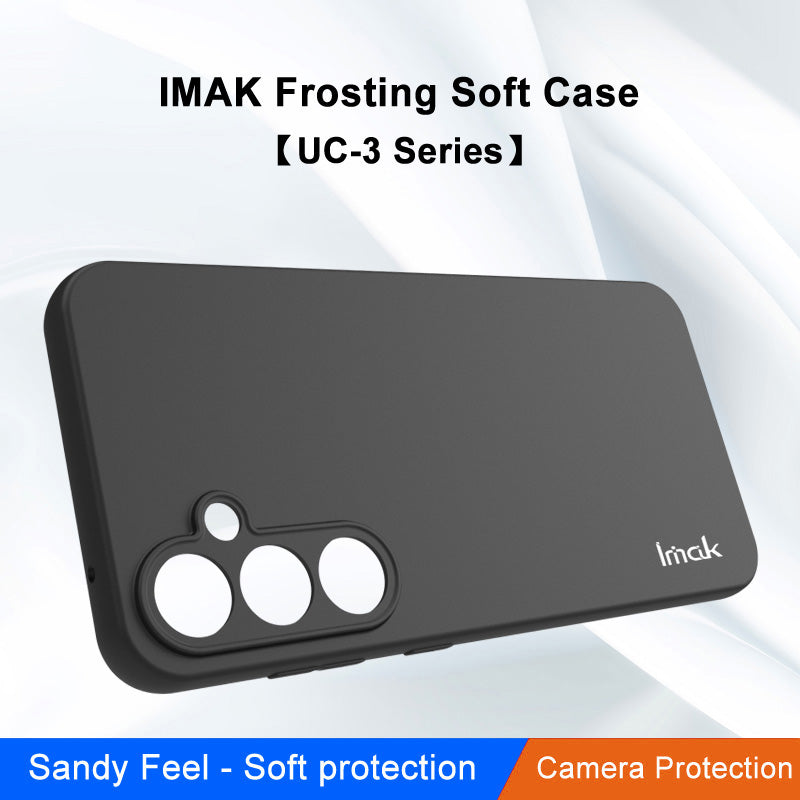 IMAK UC-3 Series For Samsung Galaxy S23 FE Matte Soft Phone Cover Shockproof TPU Cell Phone Back Case