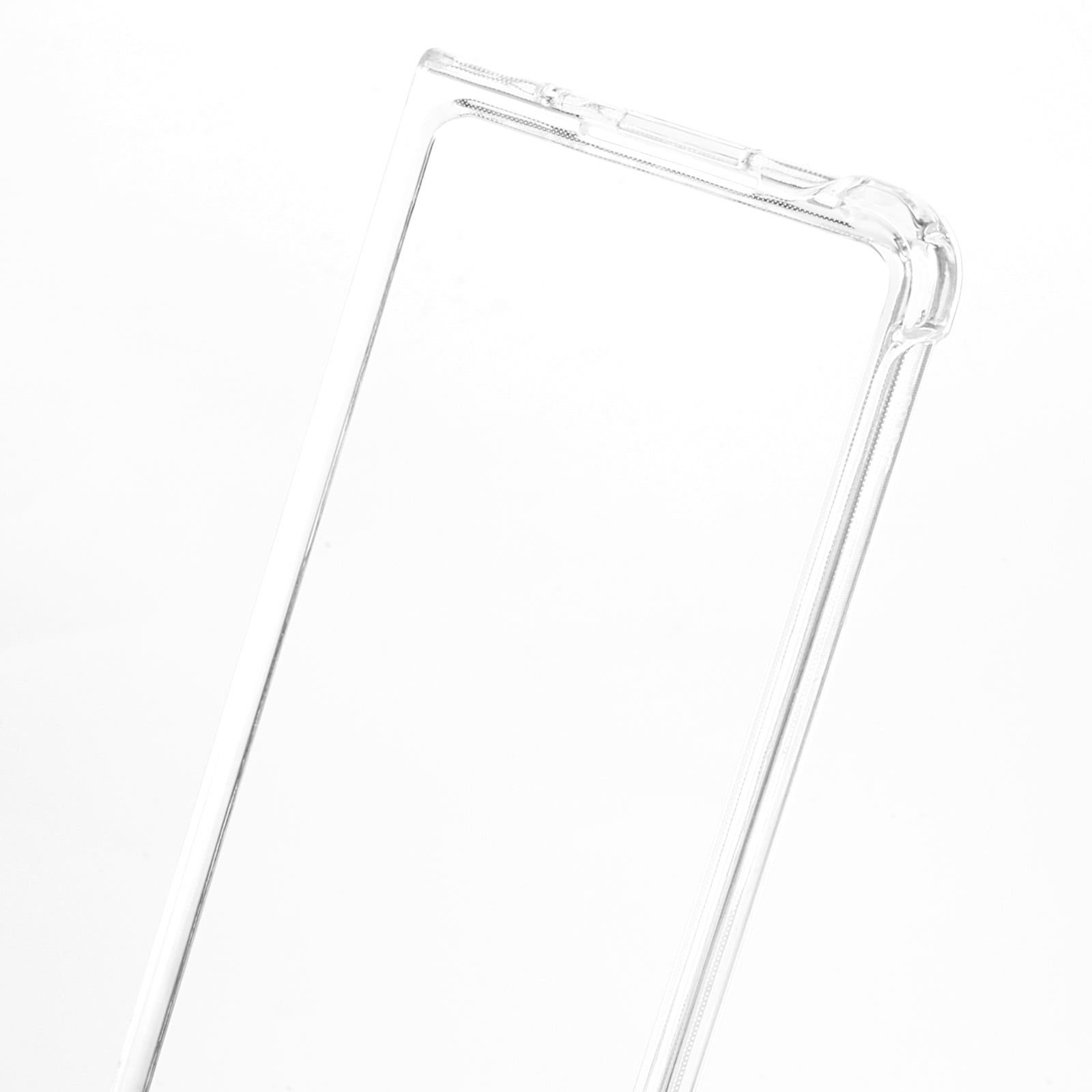 For Samsung Galaxy Z Fold5 5G Transparent Phone Case Flexible TPU Four Corners Reinforced Protective Cover