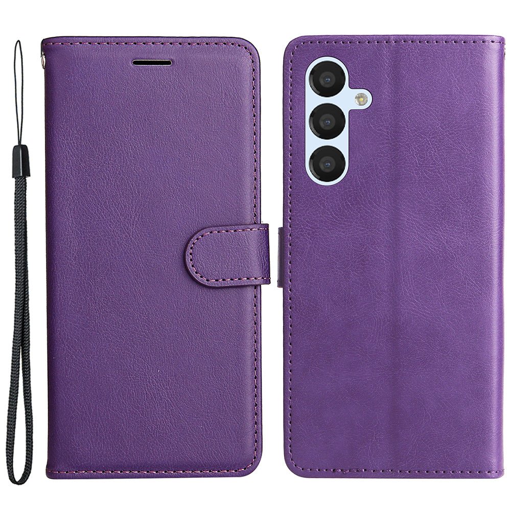 KT Leather Series-2 For Samsung Galaxy A25 5G Shockproof Cell Phone Case Wallet Stand PU Leather Phone Cover