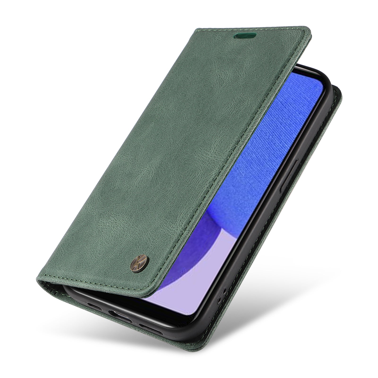 YIKATU YK-004 For Samsung Galaxy A23e A23s Magnetic Auto-absorb Leather Wallet Stand Cover Anti-drop Phone Case