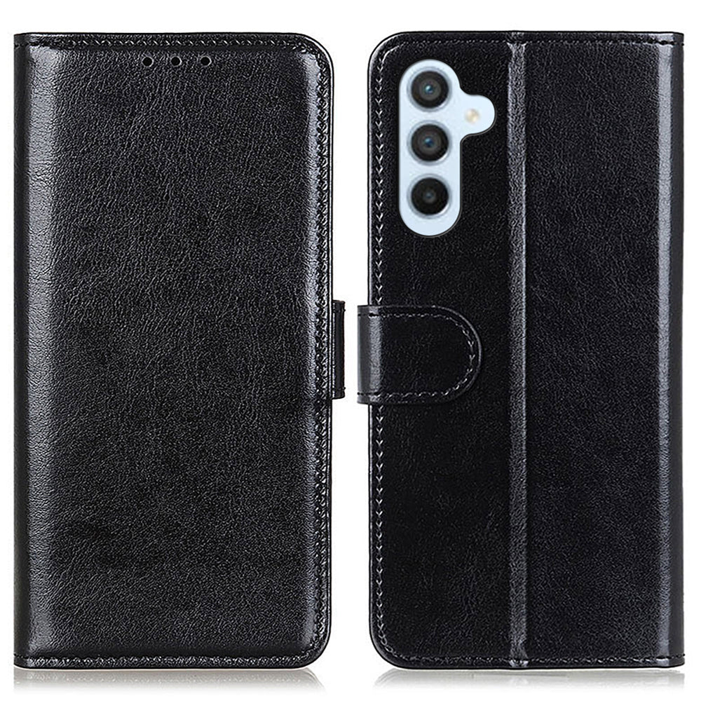 For Samsung Galaxy F34 5G F34 5G M34 5G PU Leather Stand Phone Case Crazy Horse Texture Wallet Cover