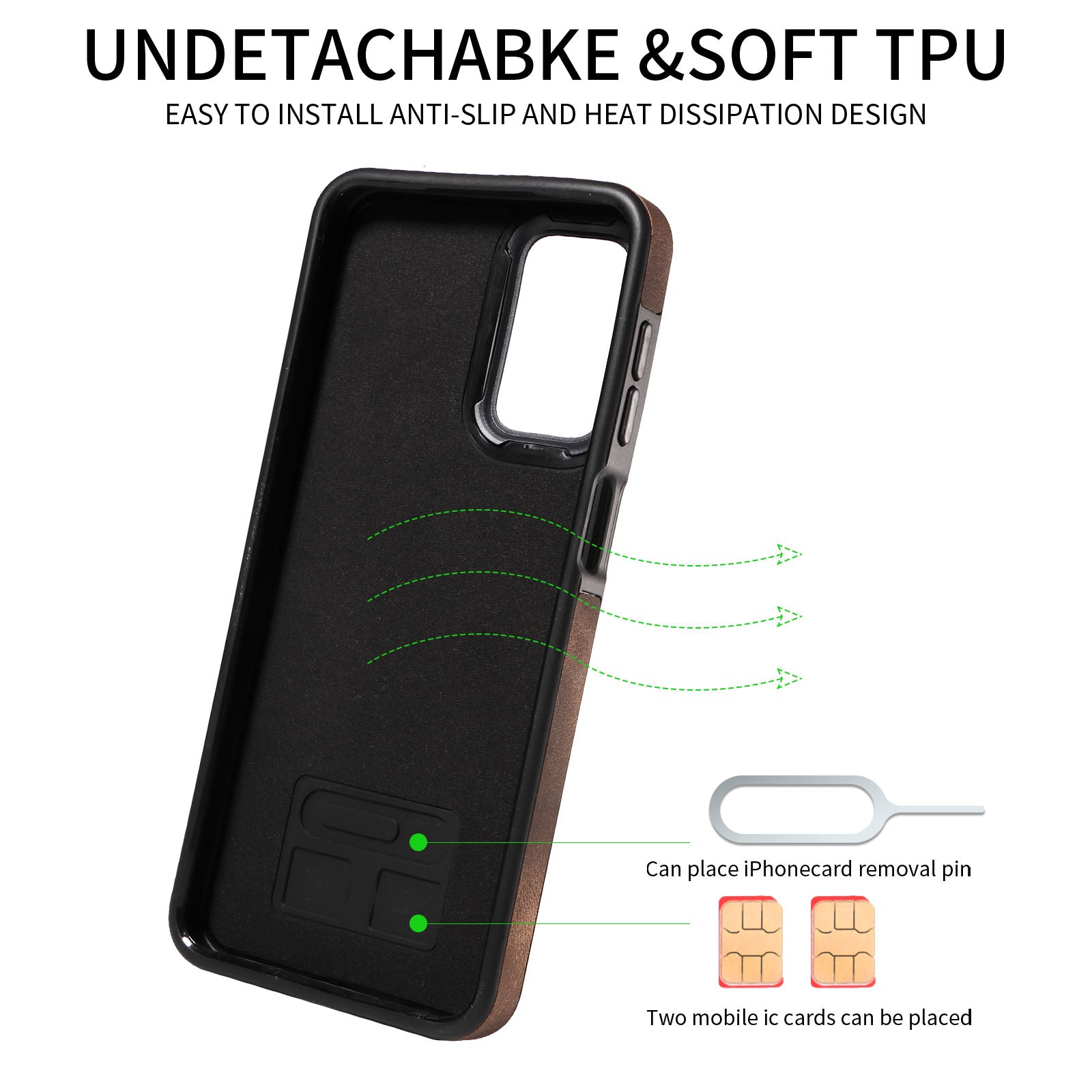 001 For Samsung Galaxy A23 4G A23 5G (Global Version) PU Leather TPU Ring Kickstand Phone Case Card Holder Back Cover