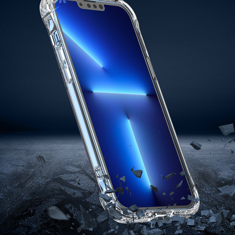 Phone Case for iPhone 15 Clear Concealed Kickstand PC TPU Phone Shell Compatible with MagSafe