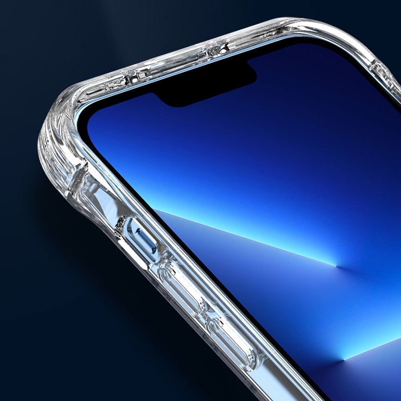 Phone Case for iPhone 15 Clear Concealed Kickstand PC TPU Phone Shell Compatible with MagSafe