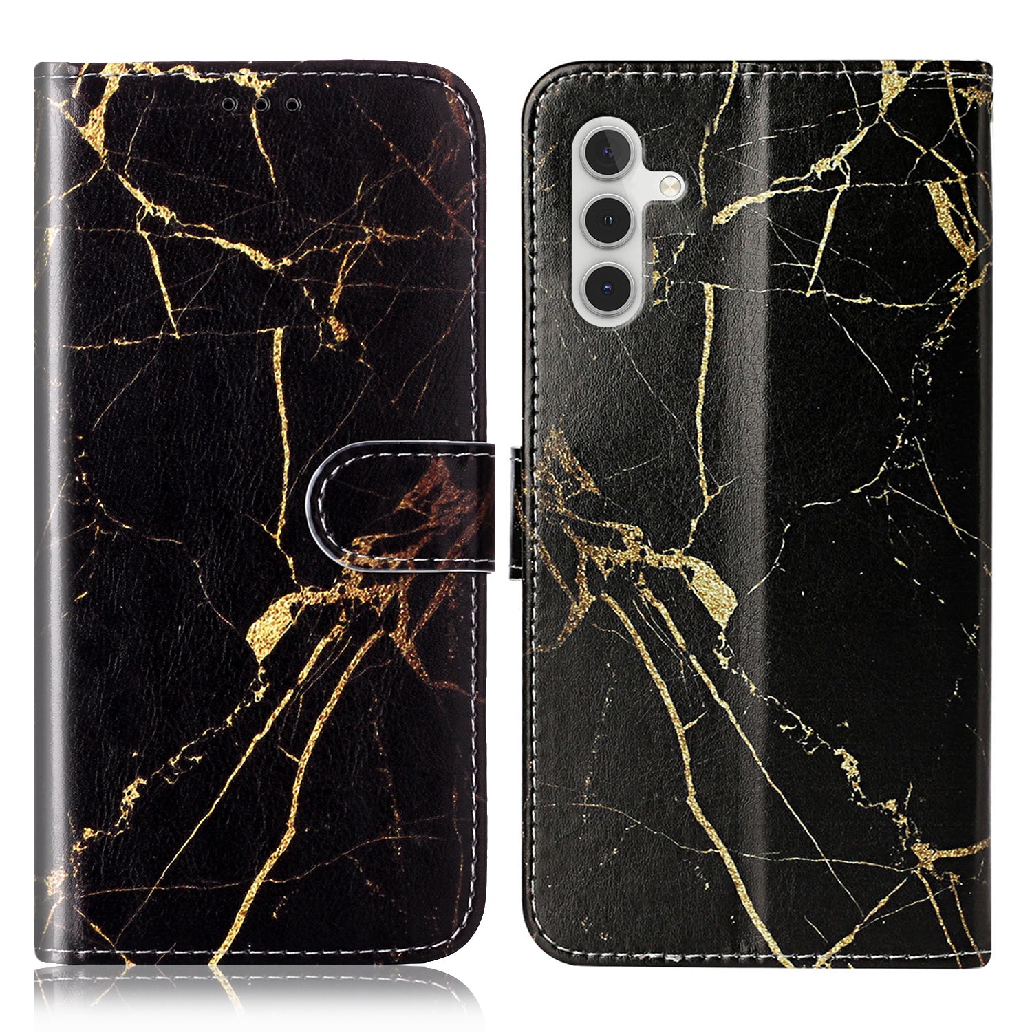 Wallet Folio Flip Phone Case for Samsung Galaxy A24 4G A25 5G PU Leather Pattern Printing Stand Cover