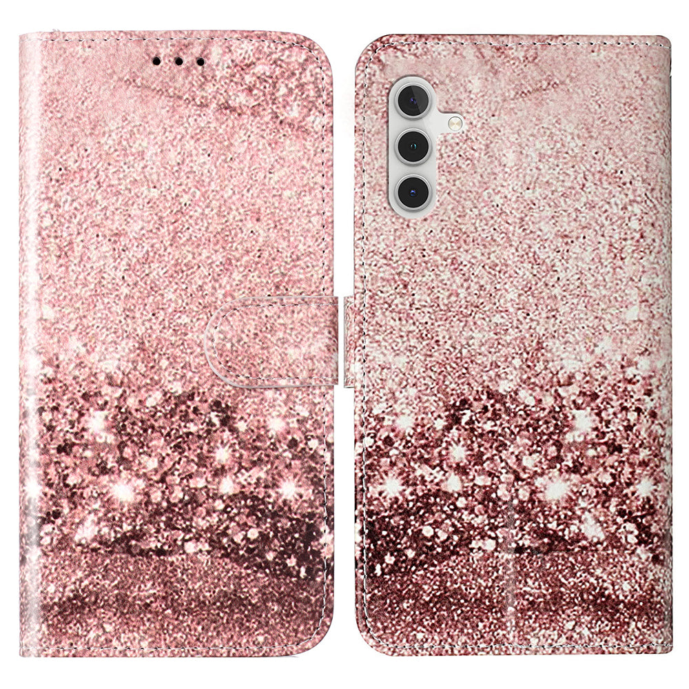 Wallet Folio Flip Phone Case for Samsung Galaxy A24 4G A25 5G PU Leather Pattern Printing Stand Cover