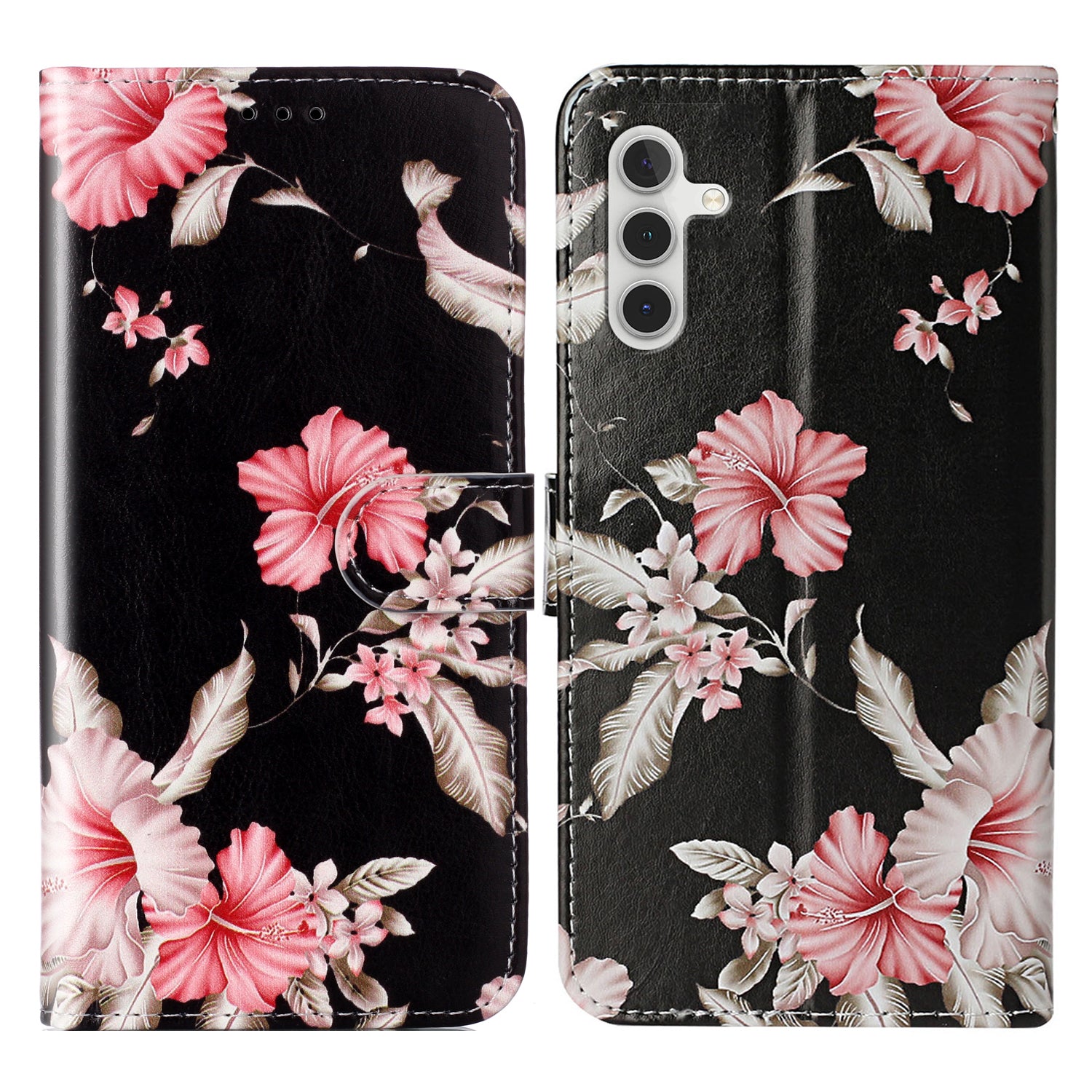 Wallet Folio Flip Phone Case for Samsung Galaxy A24 4G A25 5G PU Leather Pattern Printing Stand Cover