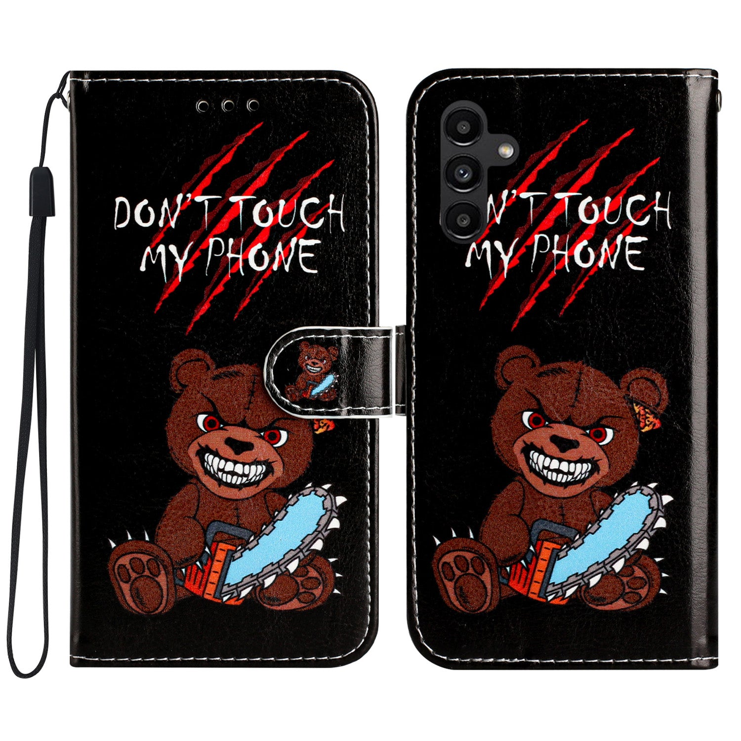 Pouzdro na peněženku pro Samsung Galaxy A24 4G A25 5G PU kožený stojánek na tisk vzoru Kryt na telefon