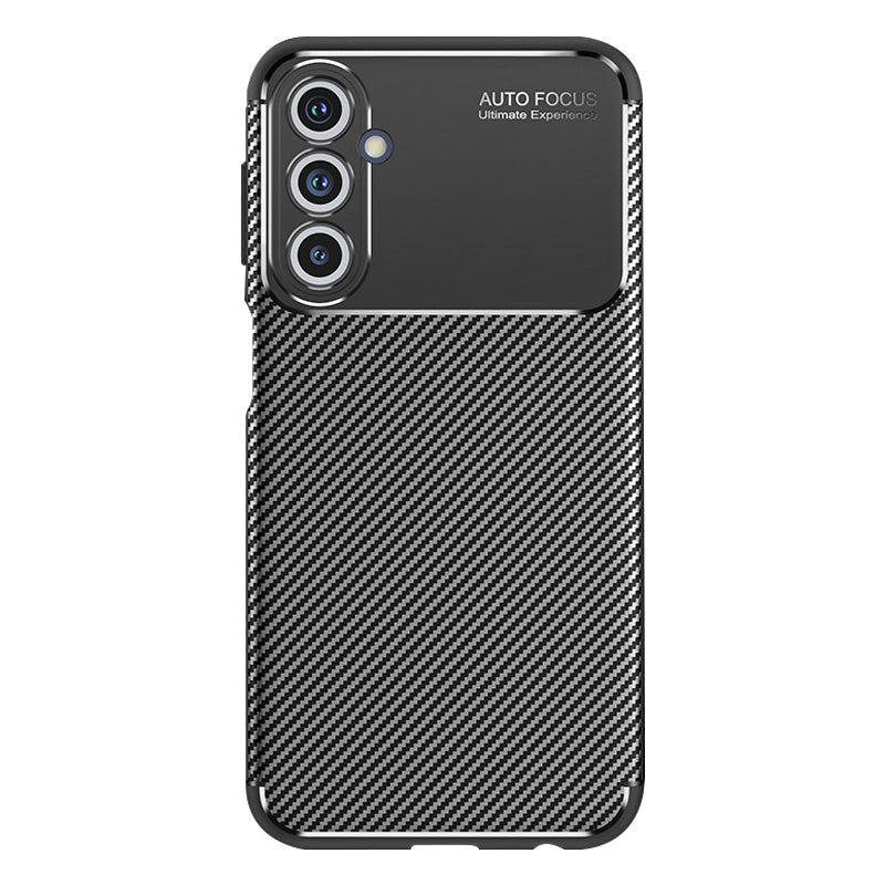 For Samsung Galaxy F34 5G / M34 5G Soft TPU Protective Phone Case Carbon Fiber Texture Phone Cover