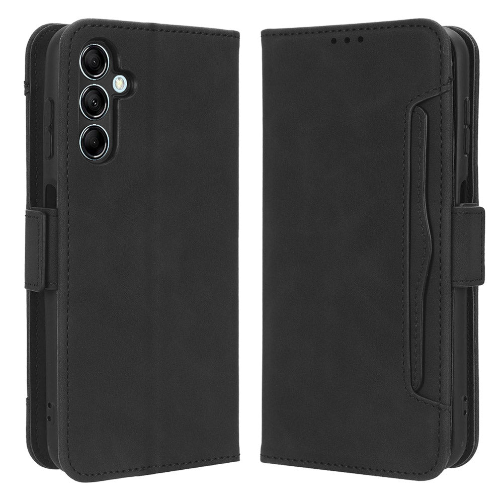 For Samsung Galaxy F34 5G M34 5G Multiple Card Slots Phone Leather Case Wallet Stand Phone Cover