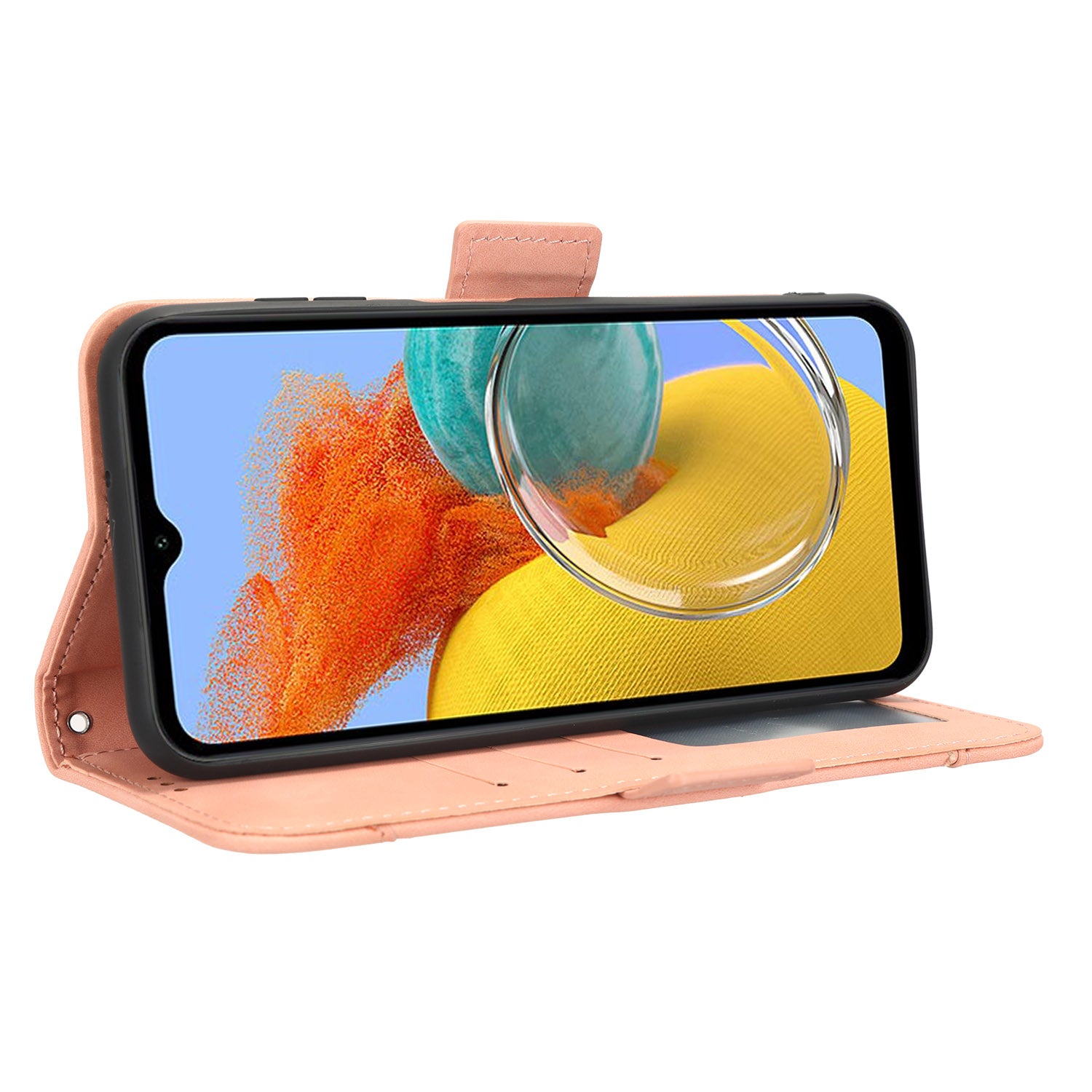 For Samsung Galaxy F34 5G M34 5G Multiple Card Slots Phone Leather Case Wallet Stand Phone Cover