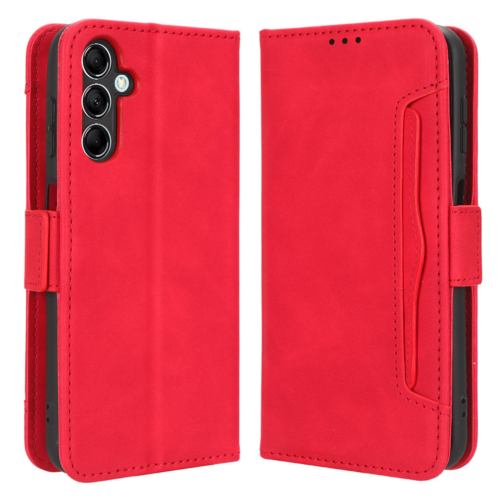 For Samsung Galaxy F34 5G M34 5G Multiple Card Slots Phone Leather Case Wallet Stand Phone Cover