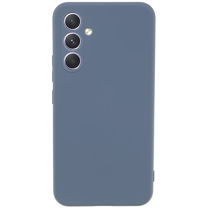 Til Samsung Galaxy S23 FE Fiberforing Gummibelagt TPU-telefoncover Anti-ridse bagcover 