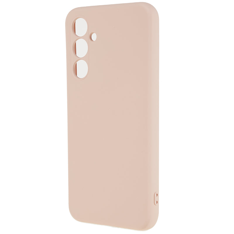 Til Samsung Galaxy S23 FE Fiberforing Gummibelagt TPU-telefoncover Anti-ridse bagcover 