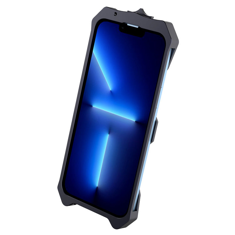 Shockproof Phone Case for iPhone 12 Pro Max 6.7 inch Aluminum Alloy Protective Back Cover