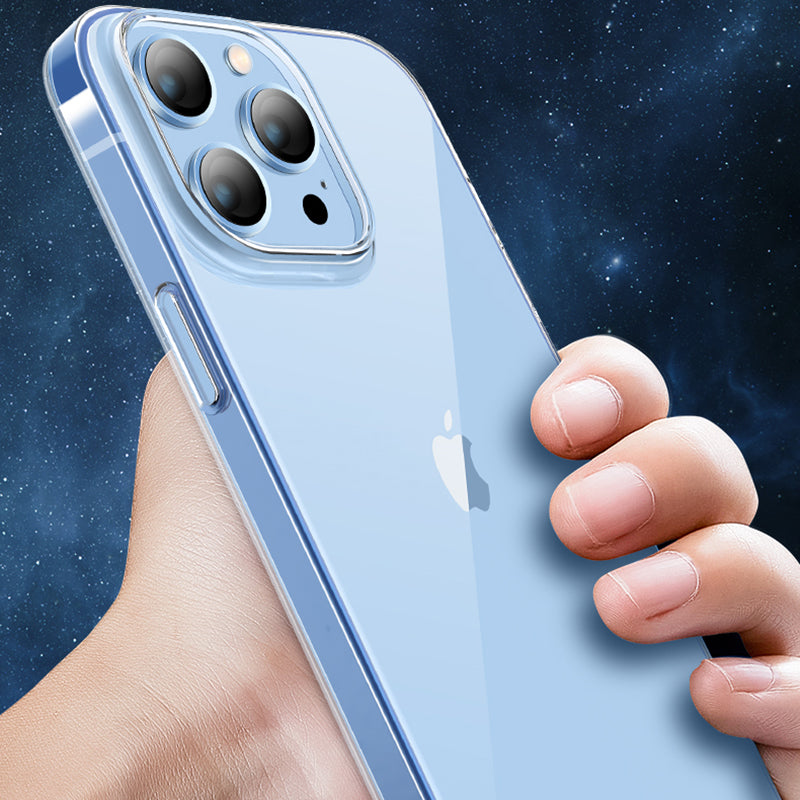 X-LEVEL For iPhone 15 Pro Transparent Hard PC Back Protector Case Ultra Thin Anti-drop Phone Cover