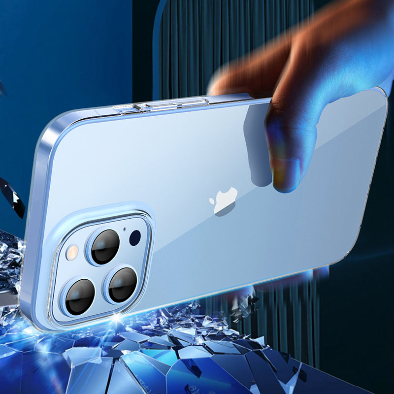 X-LEVEL For iPhone 15 Plus Transparent Fall Proof Hard PC Back Protector Case Ultra Thin Phone Cover