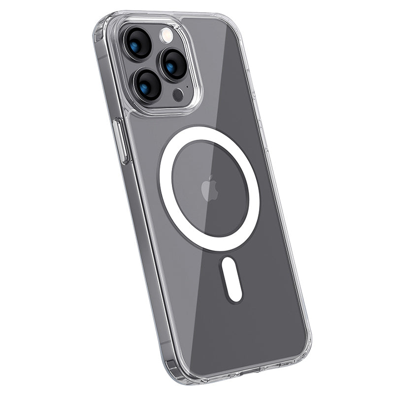 X-LEVEL Ultra Clear Phone Case for iPhone 15 Plus Shockproof TPU PC Phone Cover Compatible with MagSafe