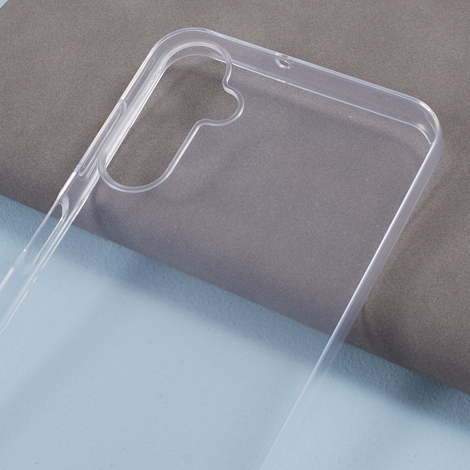 For Samsung Galaxy A25 5G Super Slim TPU Phone Cover HD Clear Cell Phone Case (Big Rear Lens Cutout Hole)