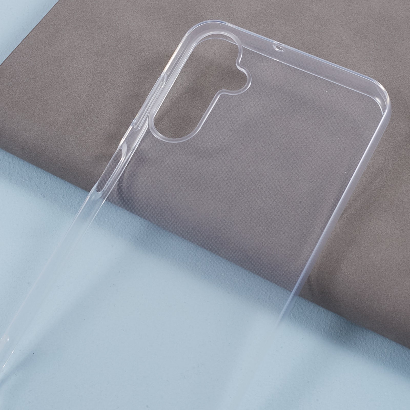 For Samsung Galaxy A25 5G Super Slim TPU Phone Cover HD Clear Cell Phone Case (Big Rear Lens Cutout Hole)