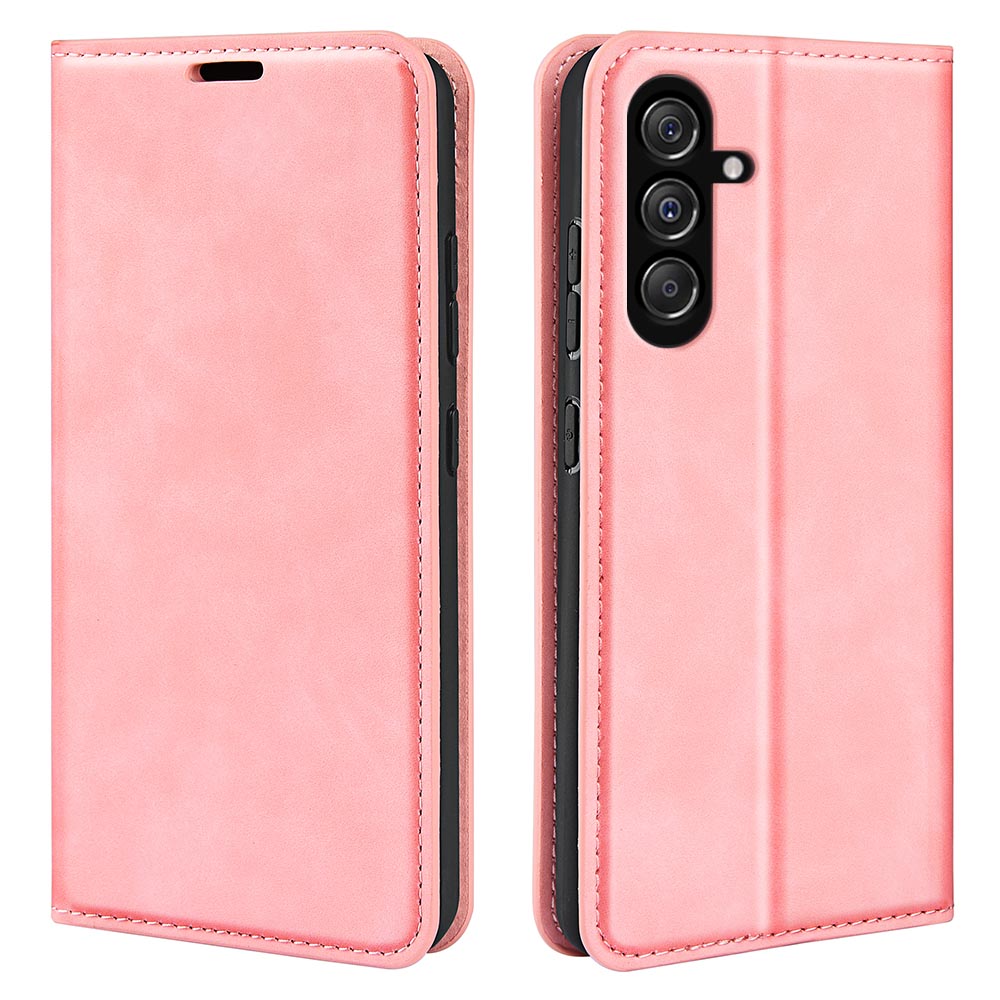 For Samsung Galaxy F34 5G M34 5G Anti-Scratch Skin-touch Wallet PU Leather Phone Case Stand Mobile Phone Cover