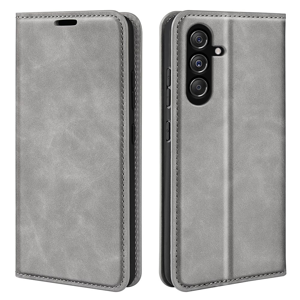 For Samsung Galaxy F34 5G M34 5G Anti-Scratch Skin-touch Wallet PU Leather Phone Case Stand Mobile Phone Cover