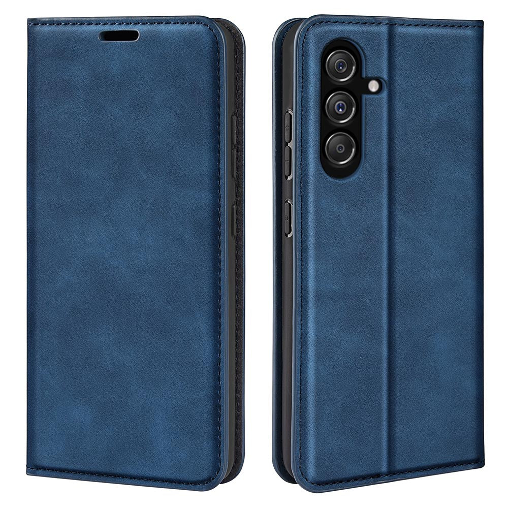 For Samsung Galaxy F34 5G M34 5G Anti-Scratch Skin-touch Wallet PU Leather Phone Case Stand Mobile Phone Cover