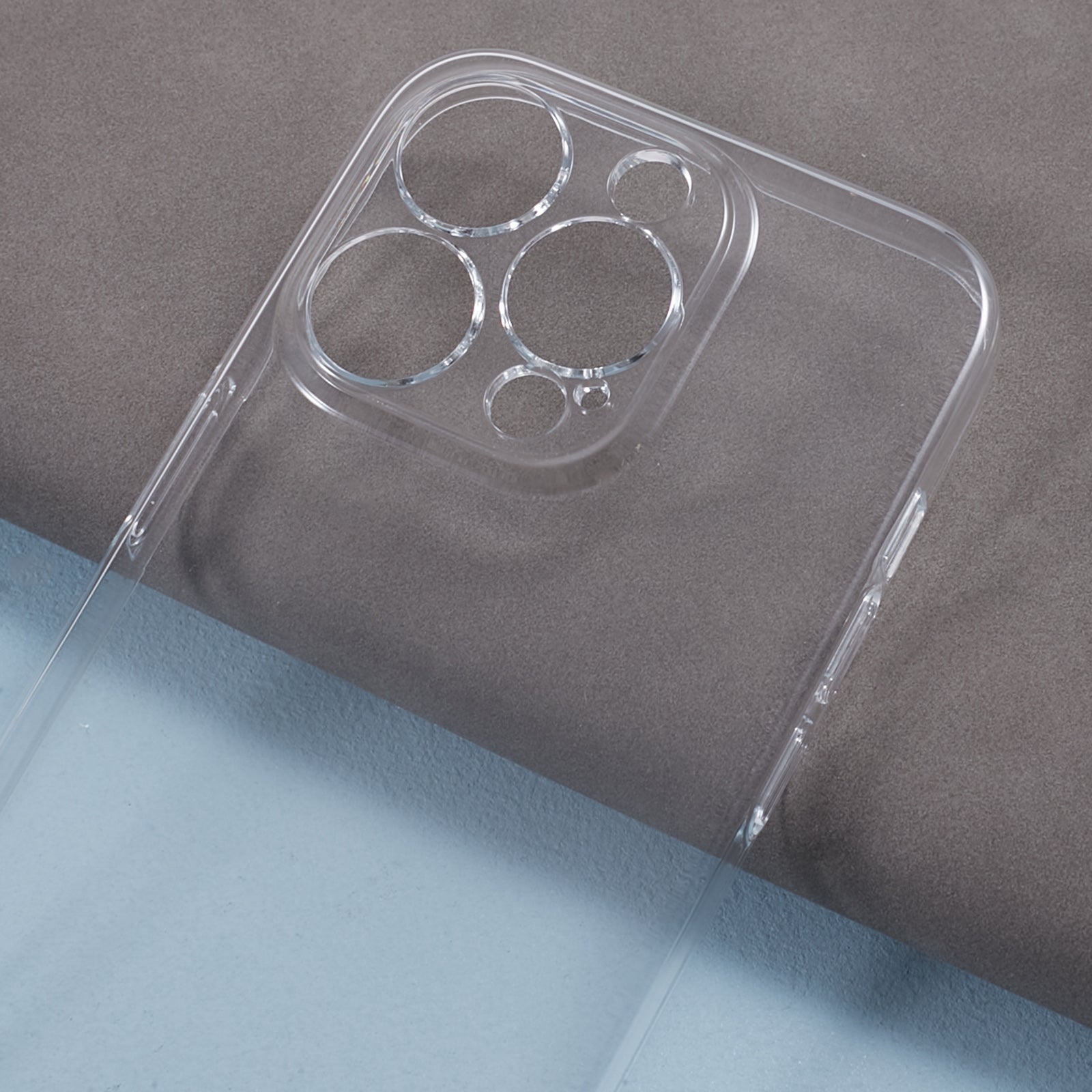 100PCS For iPhone 13 Pro All Wrapped Phone Case HD Clear Plastic Phone Cover Slim-Fit Hard Protection Shell