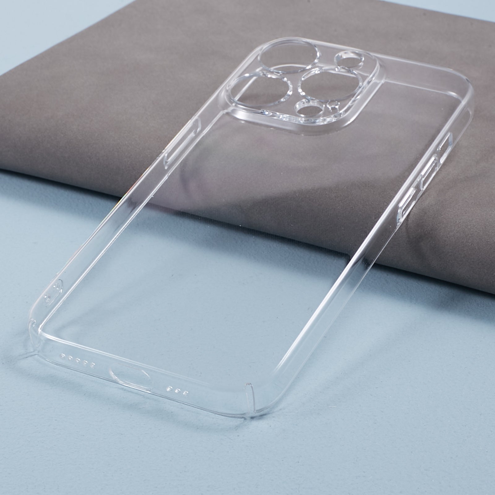 100PCS For iPhone 12 Pro HD Transparent Shell Clear Plastic Cell Phone Cover Slim-Fit Hard Phone Case
