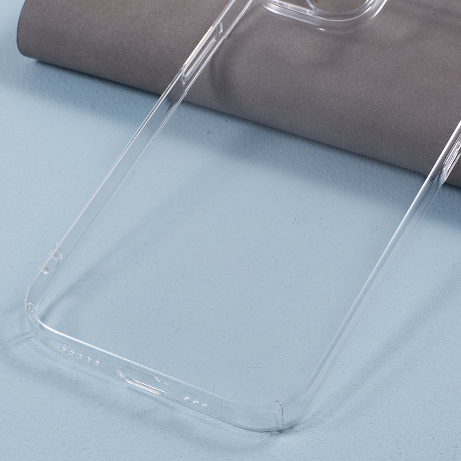 100PCS For iPhone 13 Clear Plastic Cell Phone Cover Slim-Fit Hard Phone Case HD Transparent Shell