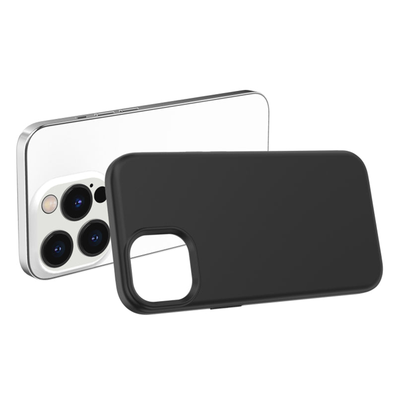 For iPhone 15 Pro Skin-touch Phone Case TPU PC Shell Thickened Drop Protection Phone Cover