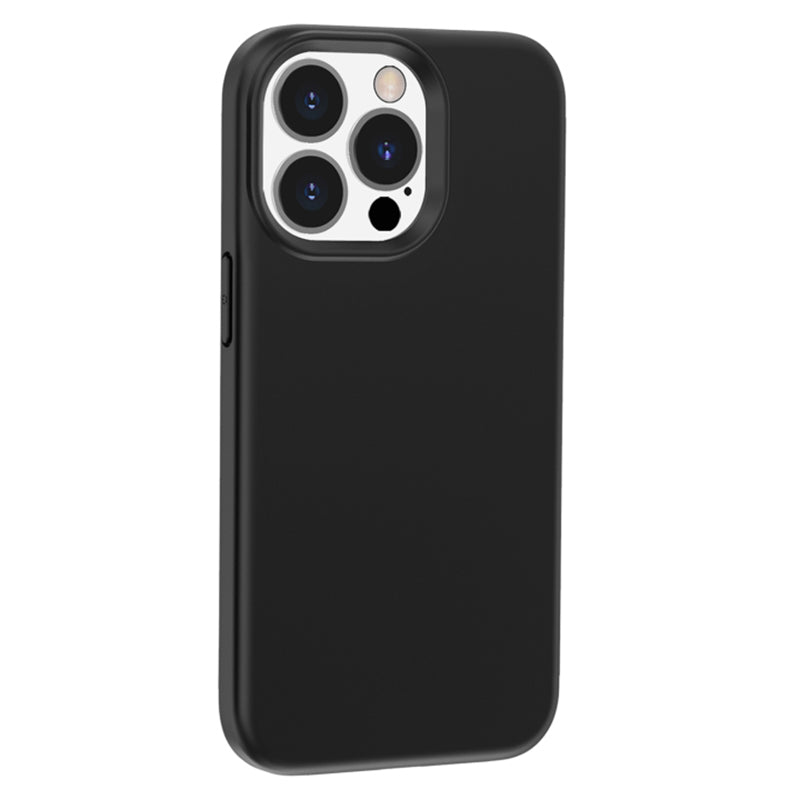 For iPhone 15 Pro Skin-touch Phone Case TPU PC Shell Thickened Drop Protection Phone Cover