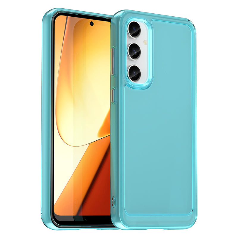 Candy Series for Samsung Galaxy S23 FE Drop Resistant TPU Phone Case Clear Back Cover
