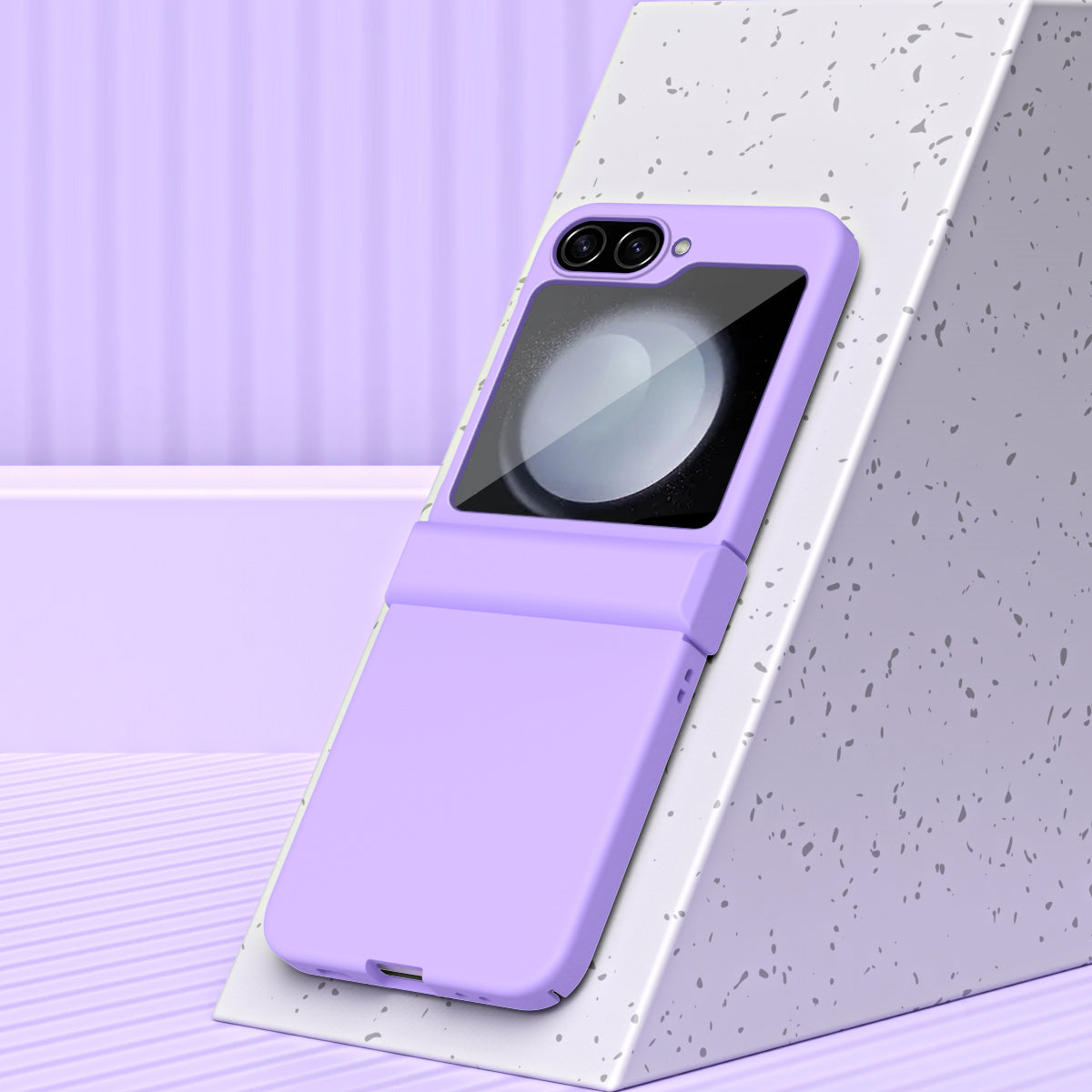 For Samsung Galaxy Z Flip5 5G Hard PC Phone Case Hinge Protection Drop-proof Mobile Protective Cover