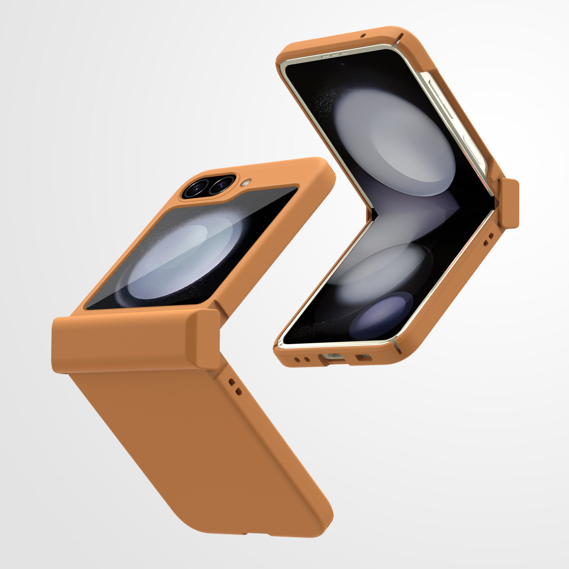 For Samsung Galaxy Z Flip5 5G Hard PC Phone Case Hinge Protection Drop-proof Mobile Protective Cover