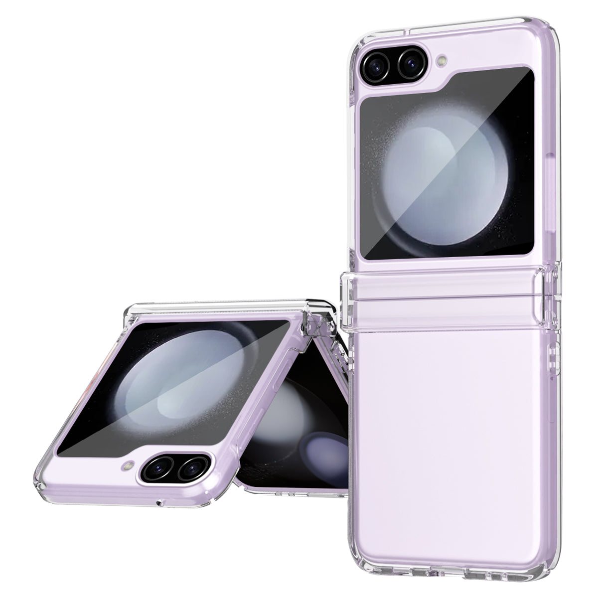 For Samsung Galaxy Z Flip5 5G Hard PC Phone Case Hinge Protection Drop-proof Mobile Protective Cover