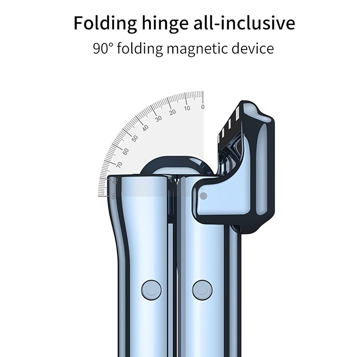 GKK Magnetic Hinge Hard PC Case for Samsung Galaxy Z Fold5 5G Shockproof Phone Cover with Tempered Glass Screen Protector