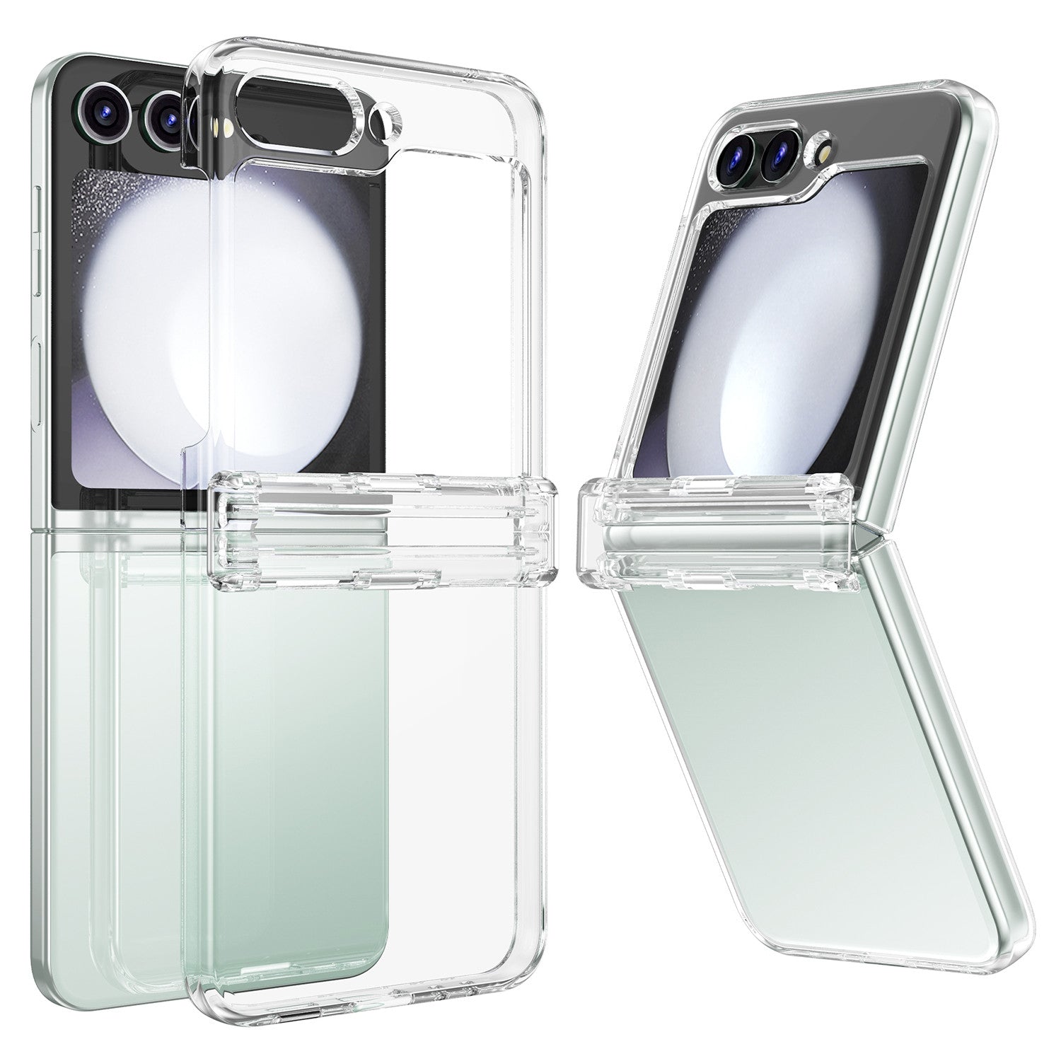 Hard PC Folding Phone Case for Samsung Galaxy Z Flip5 5G Hinge Protection Phone Cover